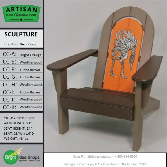 AF3100BOWTBTBWTBWW Artisan Chair S520
