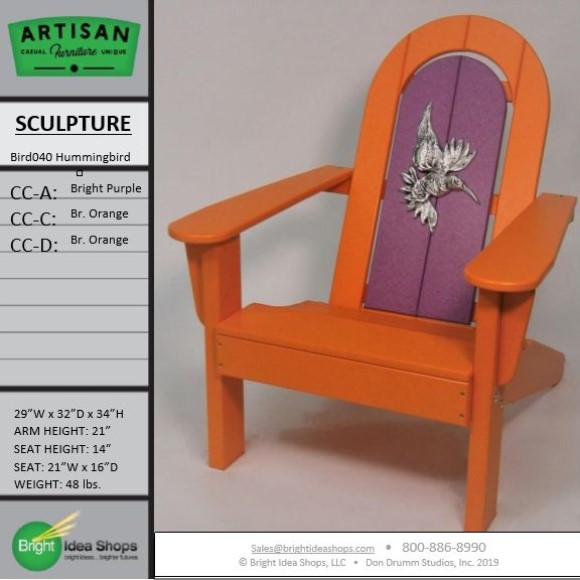 AF3100BPROO Artisan Chair Bird040