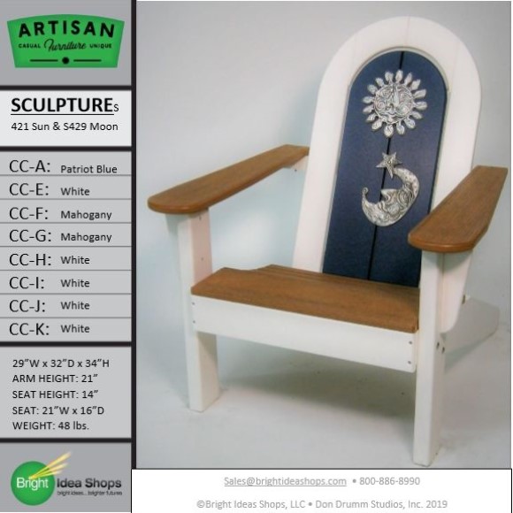 AF3100PBWMMWWWW Artisan Chair S421 S429