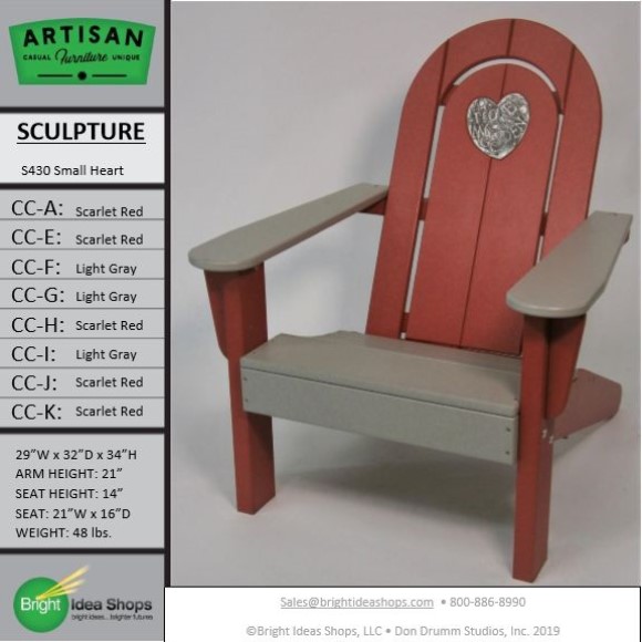 AF3100SRSRLGLGSRLGSRSR Artisan Chair S430