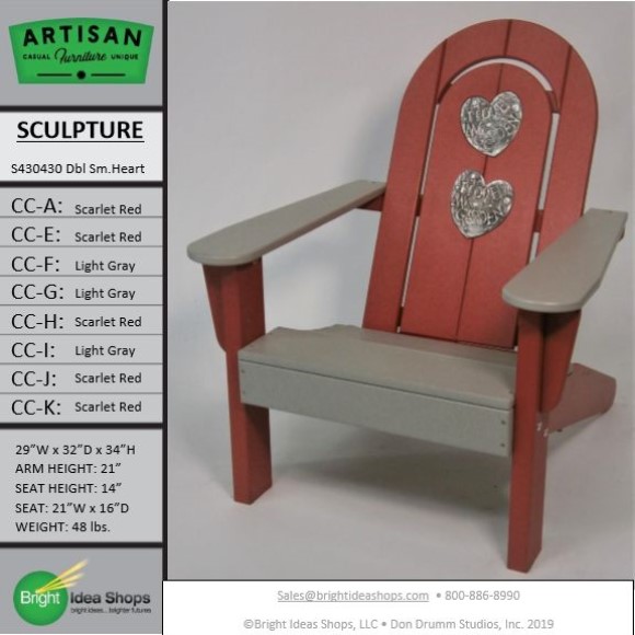 AF3100SRSRLGLGSRLGSRSR Artisan Chair S430S430