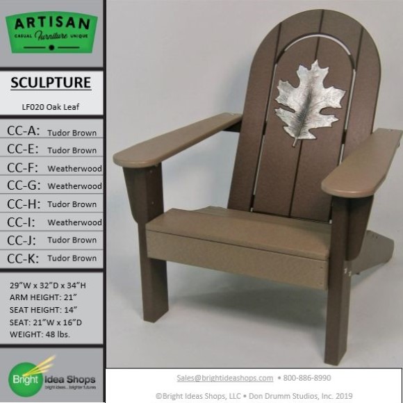 AF3100TBTBWWTBWTBTB Artisan Chair LF020