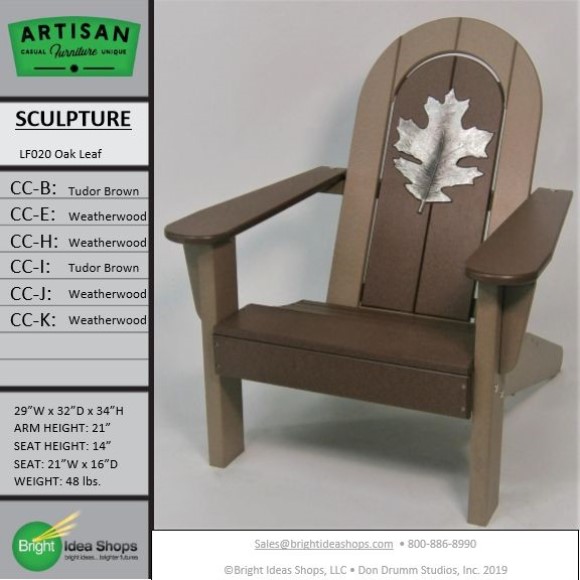 AF3100TBWTBWW Artisan Chair LF020