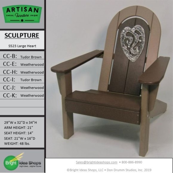 AF3100TBWTBWW Artisan Chair S523