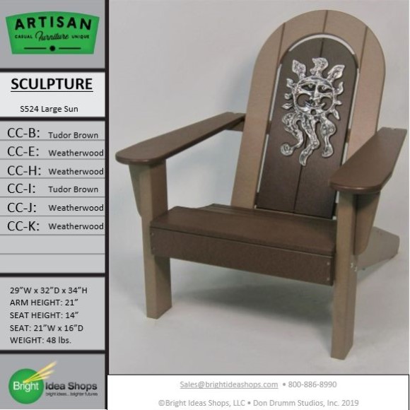 AF3100TBWTBWW Artisan Chair S524