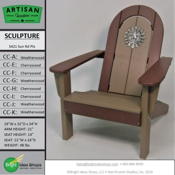 AF3100WCCWCCWW Artisan Chair S421