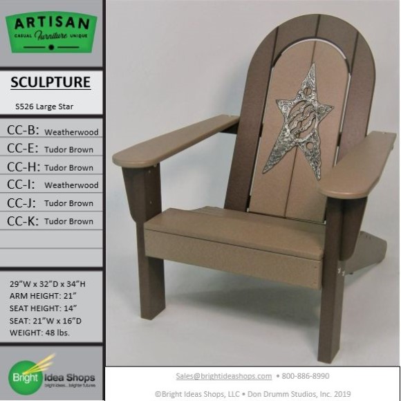 AF3100WTBTBWTBTB Artisan Chair S526