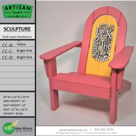 AF3100YBPBP Artisan Chair S529