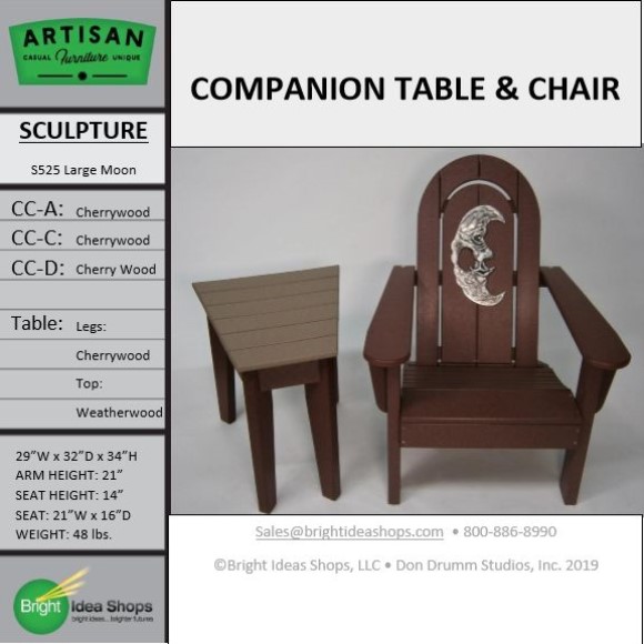 CSAF3000WCAF3100CCC Artisan Table Chair S525