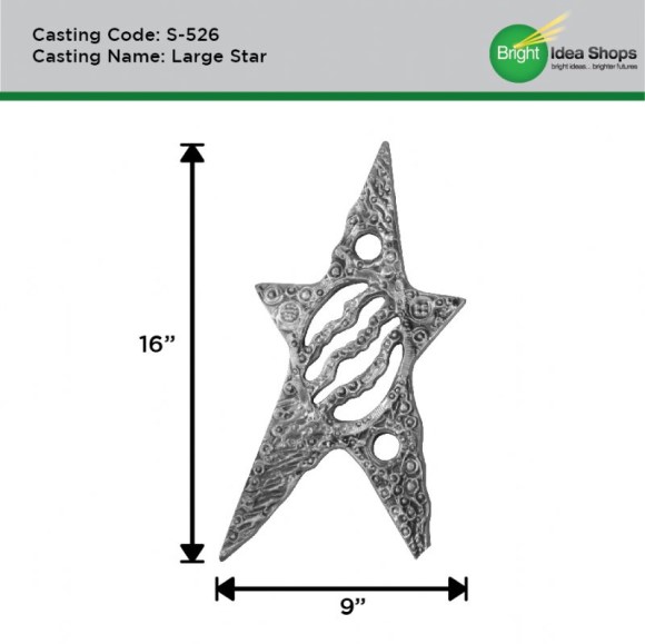 Drumm Sculpture S526 Large Star