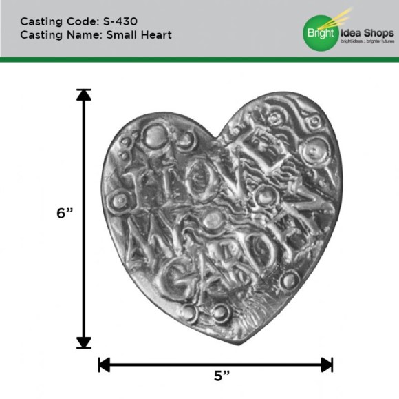 Drumm Sculpture S430 Small Heart