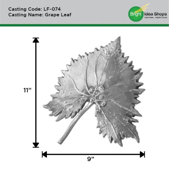 Drumm Sculpture LF074 Grape Leaf