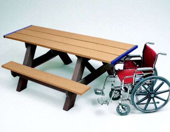 Wheelchair Accessible Picnic Table