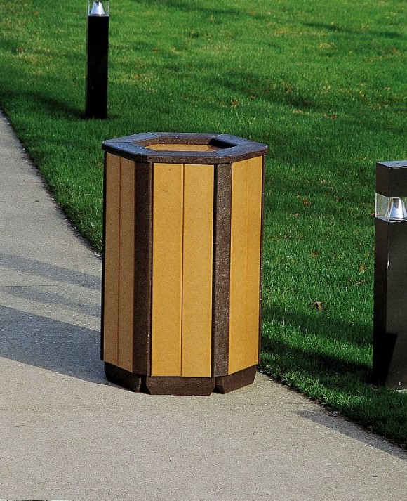 Hex Waste Receptacle