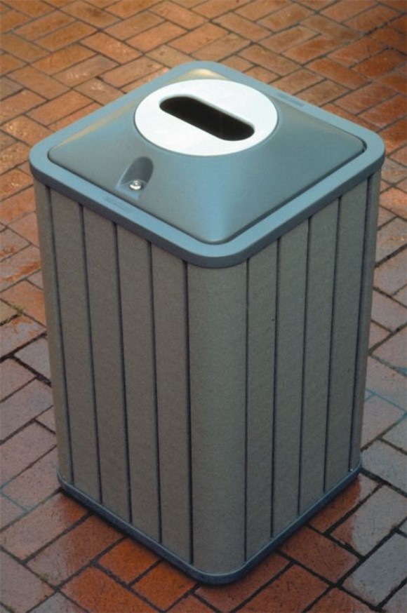 Infinity Waste & Recycling Bin 40 Gal Casters or Glides or SM