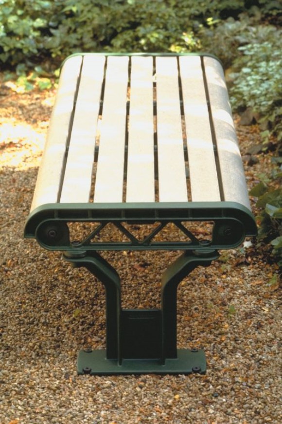 Infinity Bench 72" X or Y-Base Surface Mount