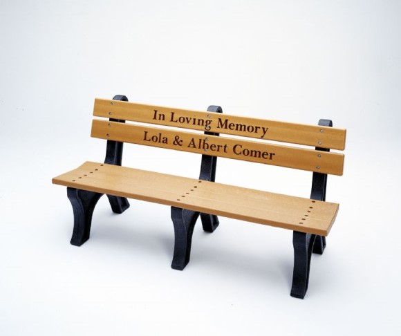 Memorial benches for Senior Living Facilities