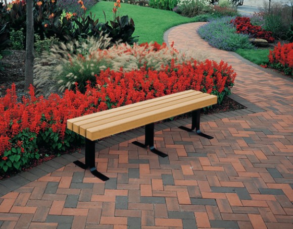 8' Alexander Bench Above Ground