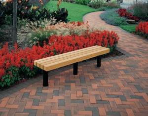 6' Alexander Bench In Ground