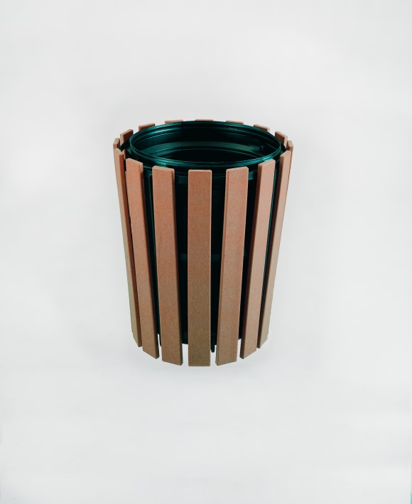 Tapered Waste Receptacle without Stand