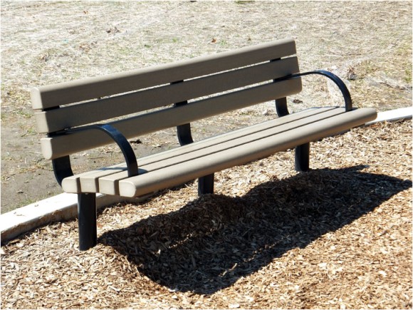 Park Bench/Contour 96" Embedded or SM