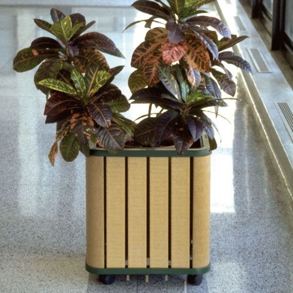 Infinity Planter 16" High with Casters or Glides, or SM