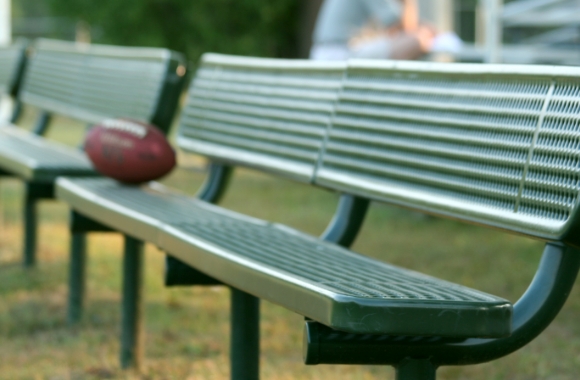 Outdoor furniture for athletic fields
