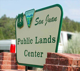 Camping welcome signs