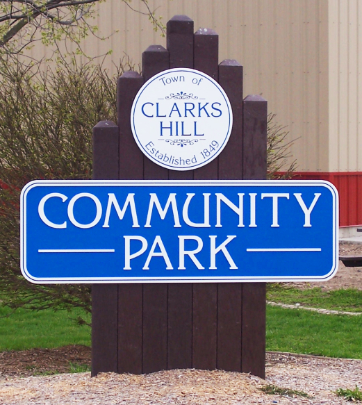 HOA Welcome to the Park Entryway Signs