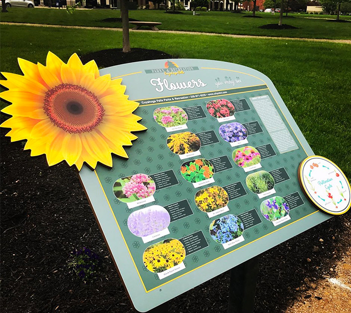 HPL butterfly sanctuary sign