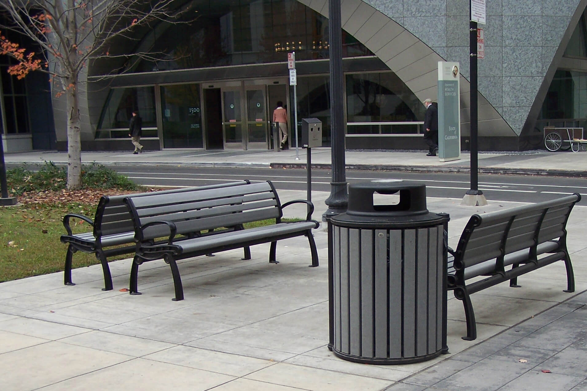 Outdoor Office Building Furniture Set