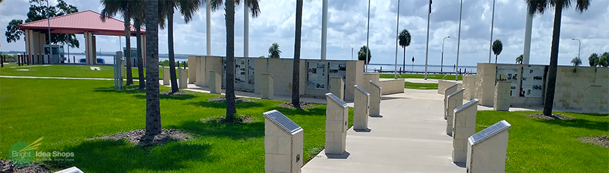 Outdoor Memorial Park Plaques