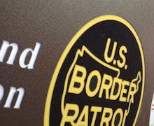 US Border Patrol State Park Signage