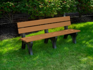 Millennium Bench Series with Back
