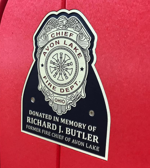 Fire Department Memorial Custom Signs