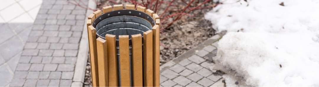 Commercial Outdoor Trash Cans